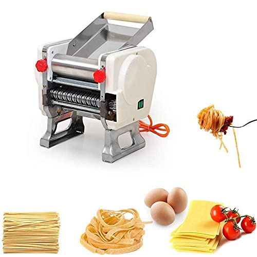 WERYU Nudelmaschine, Nudelmaschine 180W Elektrische Nudelmaschine Kommerzielle elektrische Nudelherstellung von Nudeln… – Bild 3