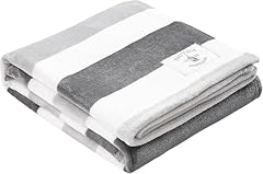 Awning Stripe Grey/White