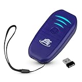 ScanAvenger 1D Wireless Bluetooth Mini-Barcode Scanner: 3-in-1 Hand Held-Automatic, Vibration, Handheld, Portable, USB Bar Code EAN-UPC Reader -Cordless, Rechargeable Scan Gun for Inventory Management