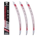 NEWTACNA Japanese Teeth Reciprocating Saw Blades 15 Inch