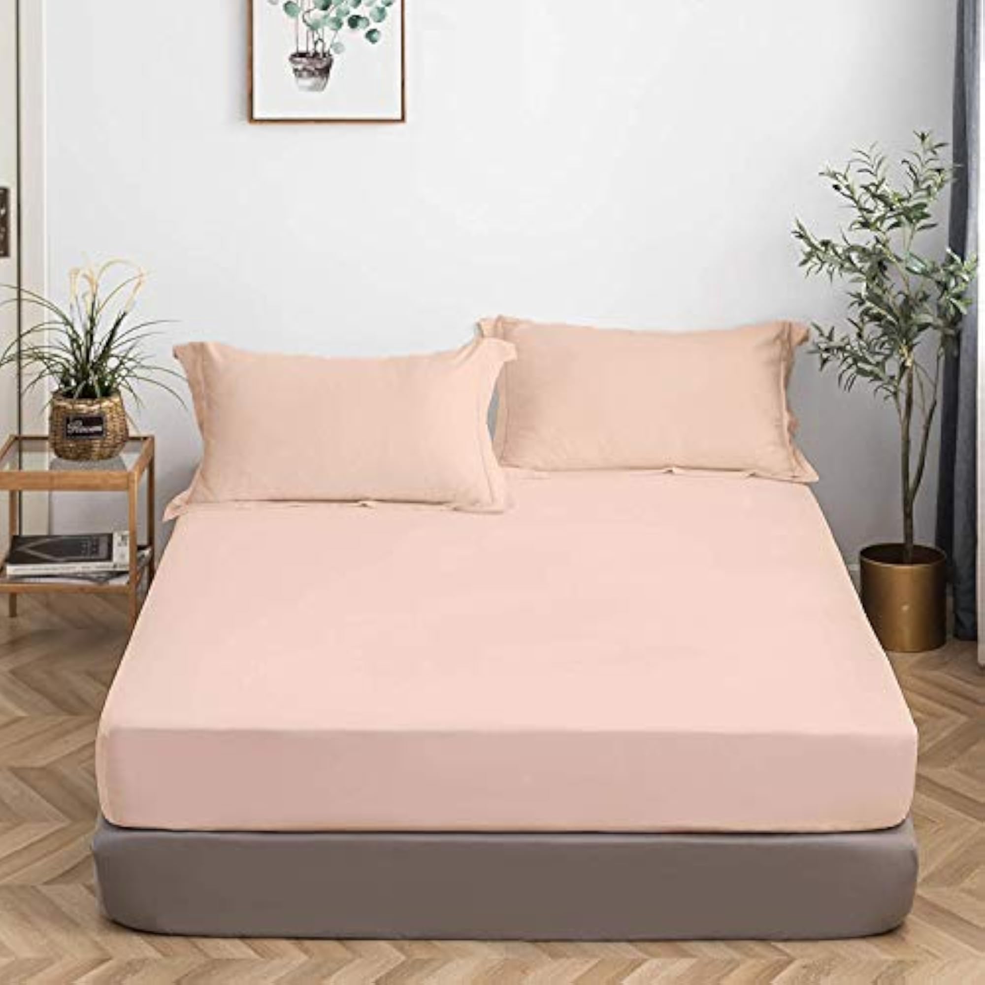 MAMA'S Fitted Bedsheet King Size - Egyptian Cotton