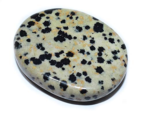 DENMOUS Worry/Thumb Stone - Dalimation Jasper ����35-40mm 25-30mm������5�s�[�X�Z�b�g �V�R�q�[�����O�N���X�^���X�g�[��-B07TFT1P-00