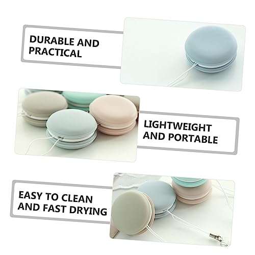 TOBBOMEY 4piezas Limpiador De Pantalla De Forma De Macarón Paño De Para Teléfonos Limpieza De Lentes y Gafas y Portátil Para Dispositivos Electrónicos - imagen 3