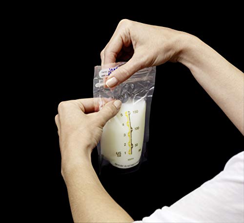 Bolsa para coleta de leite materno Pump & Save - 20 unidades, Medela, Incolor, 150 Ml