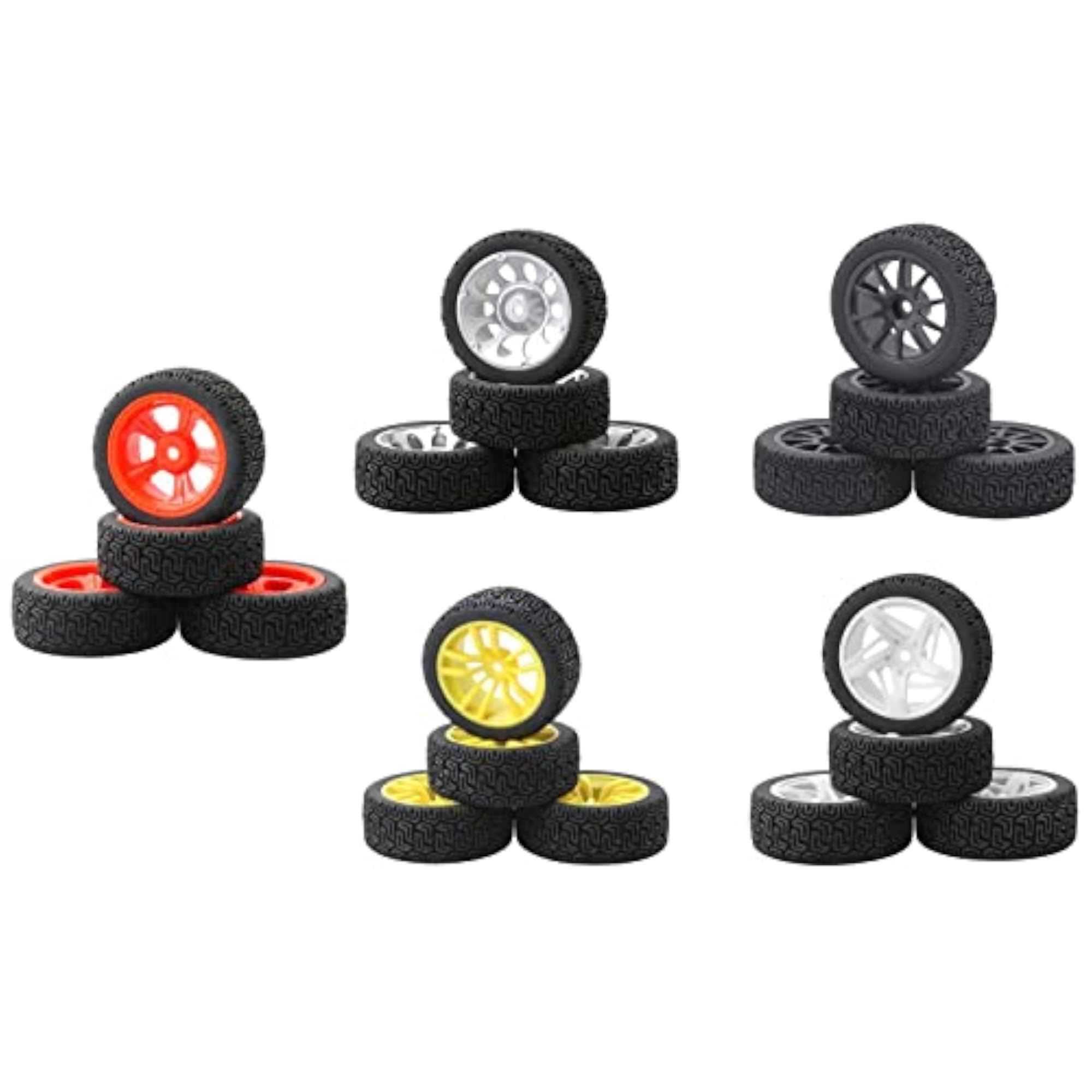 Hex RC Wheels for Model Buggy DIY Accessories
