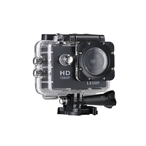 Tsing Cámara Deportiva Impermeable 4K 30FPS Ultra-HD 1080P Gran Angular Videocámara de Acción