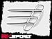 RKSport Chevy 04011120 C5 Gills Unpainted44; 1997-2004 Chevy Corvette