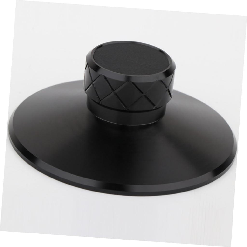 OSALADI Stabilizzatore Professionale Per Dischi Vinile Peso Per Turntable Lega Di Alluminio e Magnesio Accessorio Per Migliorare Qualità Audio e Stabilità Per Amanti Della Musica