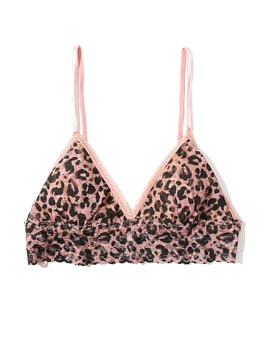 Image of Hanky Panky Women'S Signature Lace Padded Triangle Bralette, Walk On The Wild Side, M