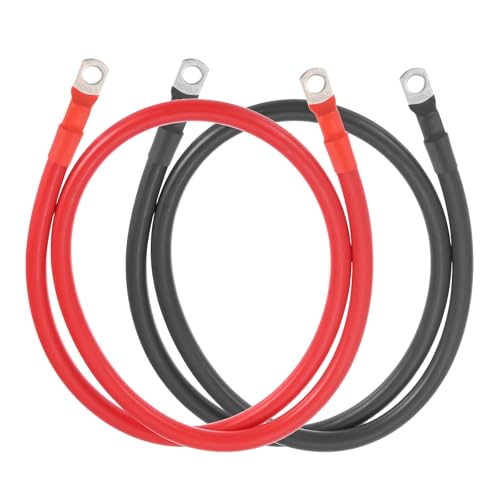 Câble de batterie 4 AWG cuivre rouge noir pour chariot de golf et marine