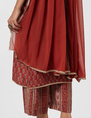 Image of BIBA Women Salwar Kurta Dupatta
