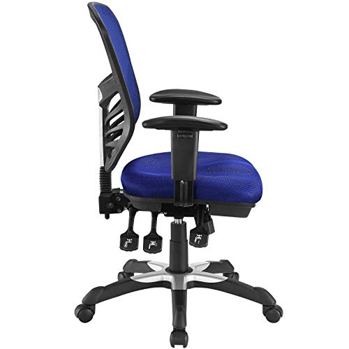 Modway Eei-757 Articulate Ergonomic Mesh Office Chair In Blue #TOP3