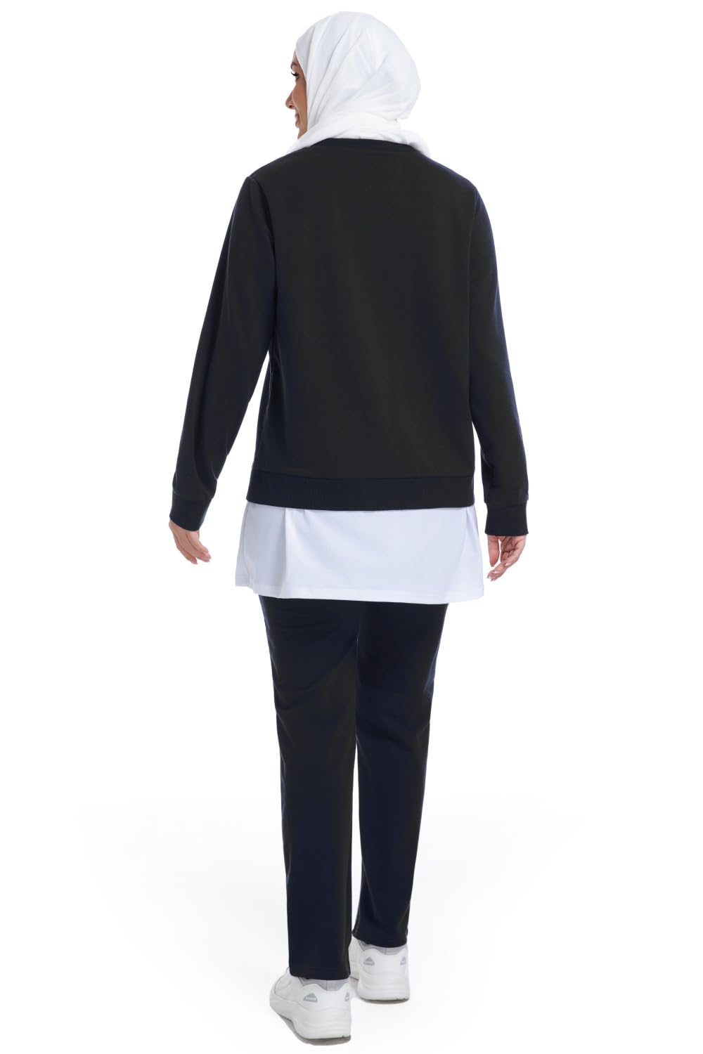 Muslima Sportkleidung Langarm als Freizeit Outfit für Damen Freizeit und Herbst