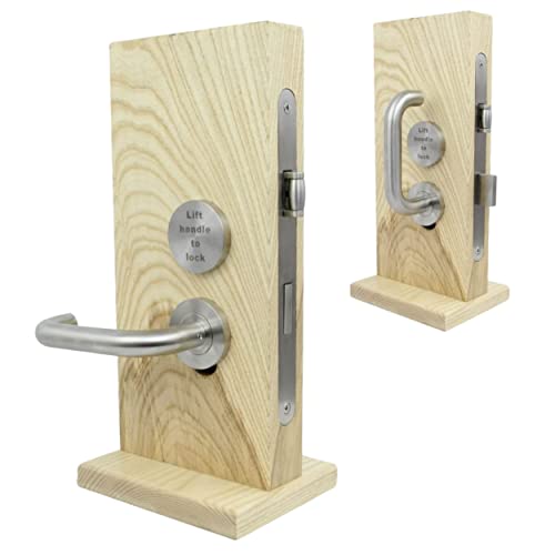 Ironzone® Türschloss für Behinderte / Behinderte Toilette, Edelstahl Cover