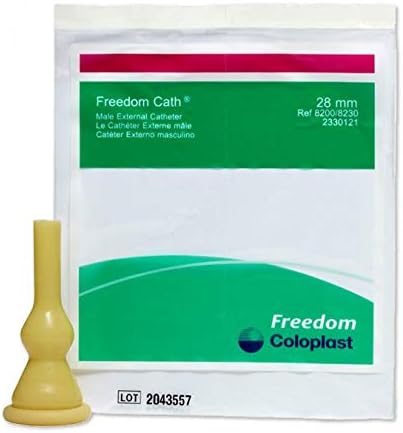 Catheter, Freedom External Condom Red Med 28Mm (Units Per Box: 100)