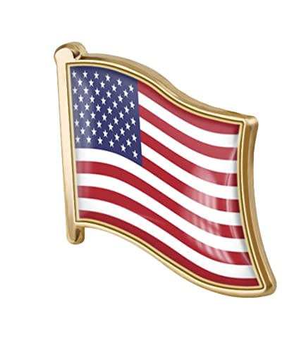 Image of vmcoatdu Country Flag Pin Badge International Travel Brooch Metal Alloy Souvenir Pin for Hat Clothes Backpack