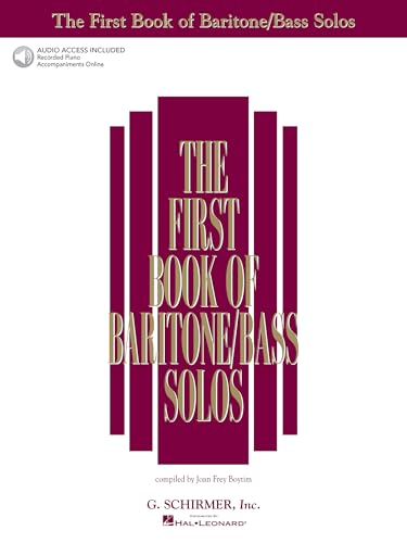 The First Book of Baritone/Bass Solos | Vocal Songbook with Piano Accompaniment and Online Audio for Intermediate Singers | Classical Sacred Folk Art ... Students and Teachers (First Book of Solos) The First Book of Baritone/Bass Solos | Vocal Songbook with Piano Accompaniment and Online Audio for Intermediate Singers | Classical Sacred Folk Art ... Students and Teachers (First Book of Solos)