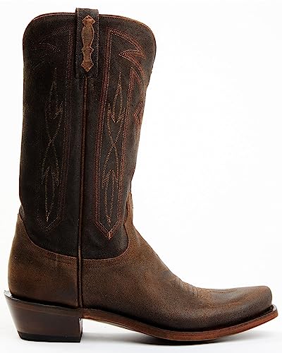 Lucchese Men's Brazos Western Boot Brown 10.5 D2