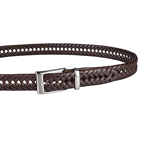 Dockers Men's Leather Braided Casual And Dress Belt,Tan Lace,42 #TOP2