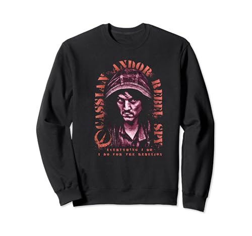 Sweatshirt Star Wars Andor Cassian Rebel Spy pour remplacer les pulls ternes par un style geek chic