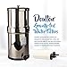 Doulton W9361122 Gravity Water Filter System Stainless Steel with 4x Super Sterasyl Candle Filters