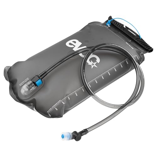 EVOC Hydration Bladder 3 Trinkblase (auslaufsicherer Trinkbeutel mit flexiblem Schlauch und Beißventil, leicht zu reinigen, Volumen: 3 l), Carbon Grey – Bild 3