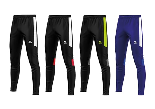 Trainingshose/Jogginghose Calcio für Kinder/Jungen Gr. 116 bis 176 *NEU* (128, schwarz/rot/w) Trainingshose/Jogginghose Calcio für Kinder/Jungen Gr. 116 bis 176 *NEU* (128, schwarz/rot/w)