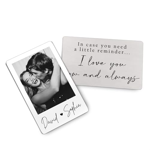 Gossby Custom Metal Photo Wallet Card - In Case You Need A Little...