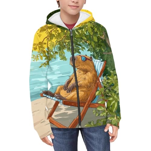 DISNIMO Lightweight Thin Sweatshirts for Girls Size 6-7 Years Long Sleeve Hooded Jacket4