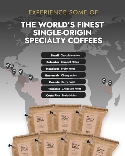 Exclusive Gourmet Coffee Gift Collection for Him & Her – 7 of The World’s Best Single Estate Specialty & Organic Coffees | Brew & Savor Anytime, Anywhere | Hamper Style Letterbox Gift Concept - Image 3