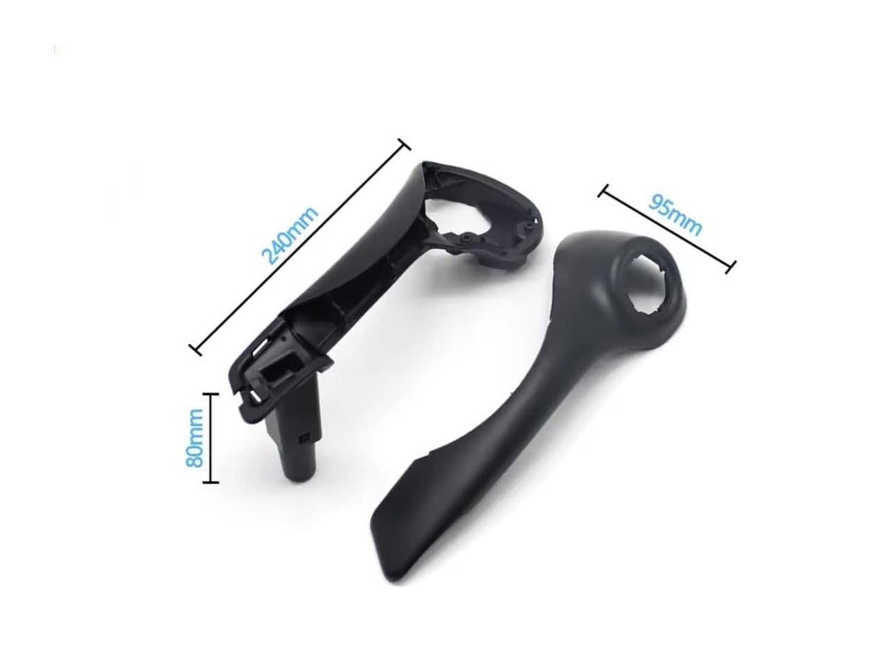 Maniglia per porta interna Set anteriore destro Pull Maniglia adatta per Renault CLIO 3 2005 2006 2007 2008 2009 8200316979 8200405372 8200815918 8200419836 820085688 88