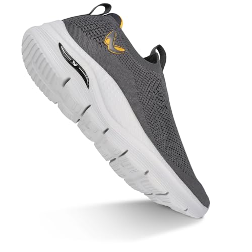 Image of WALKAROO Sports Shoes for Men's|Perfect for Walking,Gym Training and Casual Outfit|Cushioned Insole with EVA Outsole |Breathable Mesh Upper|WS9571