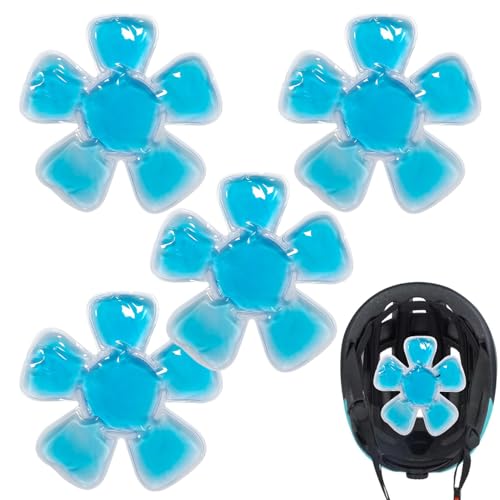 Paquete frío para cabeza | Gel refrescante para auriculares | Inserciones reutilizables Accesorios de verano para deportes ciclismo viajes unisex