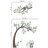 decalmile Wandtattoo Koala Baum Wandsticker Libellen Koalabär ...