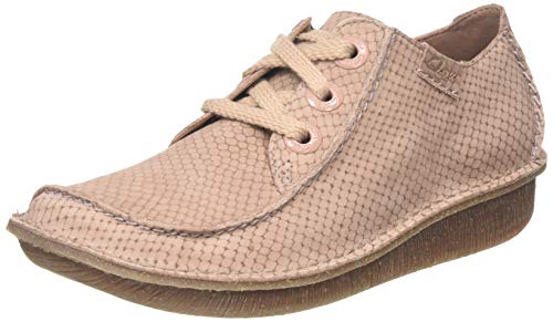 Clarks Women's Derbys, Pink Dustypink Nubuck Dustypink Nubuck, 7.5