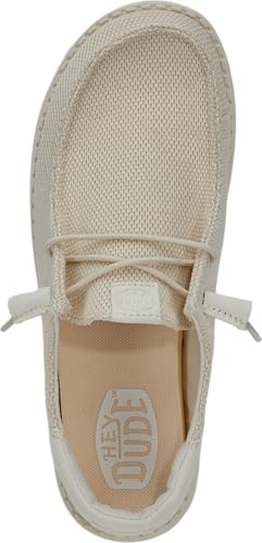 Image of HEYDUDE Women's Wendy Funk Mono Slip On Shoe | Stretch Knit Upper, Cushioned Foam Insole, Ultralight Casual Loafer