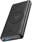 Anker Wireless Powerbank 10000mAh, PowerCore III 10K kabelloser externer Akku Qi-Zertifiziert, 18W USB-C Quick Charge für iPhone 12,Mini,Pro,iPad, AirPods, und mehr