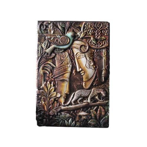 Carnet de notes stéréo en relief européen A5 avec couverture rigide vintage