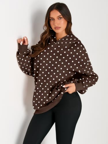 Image of EFAN Women's Hoodies Oversized Sweatshirt Comfort Fleece Sweaters
