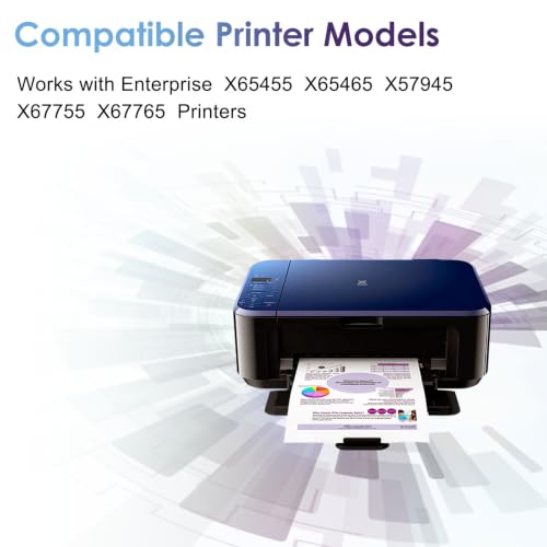 Image of CULater W9280MC Black Toner Cartridge Replacement for HP Enterprise X67765 X67755 X65455 X57945 Printers (150,000 Pages, with Chip)