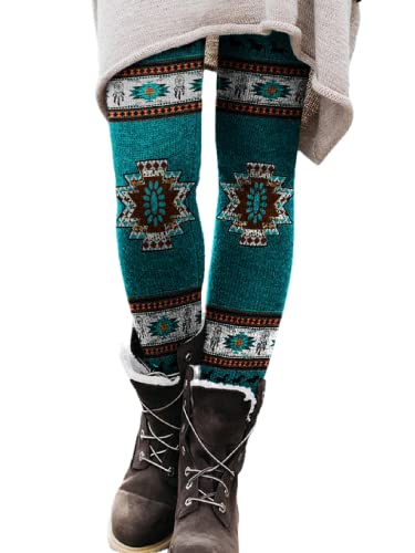 Yeehliny Damen Thermo Leggings Thermoleggins WinterLeggings Thermostrumpfhosen Stretchy Hosen Strumpfhosen Winterhose Vintage Freizeithosen Joginghose Yogahose Cover