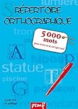 pemf fichier  5000 mots pour écrire et se corriger seul !