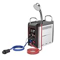 CAMPLUX Portable Water Heater for Camping Shower, Nano 3 Pro, 1 lb Portable Propane water heater w/Shower Pump, Max 100 Mins Runtime, 3s Instant Heat, Auto Safety Shutoff