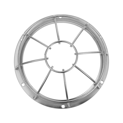 NIYANGLE Protector de Bombilla de Malla Metálica Resistente y Anticorrosión Pantalla de Lámpara de Hierro con Diseño de Jaula para Taller y Seguridad Fácil Instalación Cubierta para