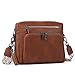 TANTOMI Crossbody Bags for Women Trendy Crossbody Purse Shoulder Handbags Vegan Leather Built in Wallet for Traver-Brown