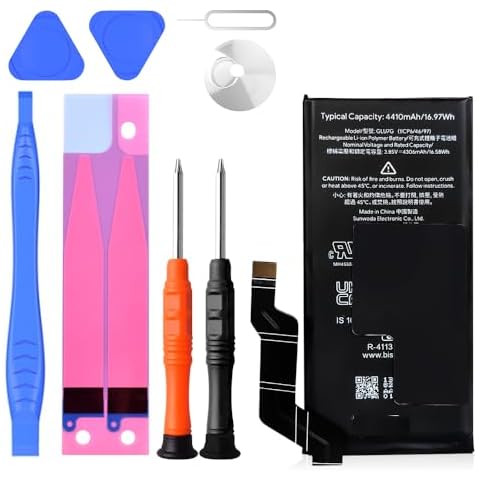 SHENMZ 4410mAh Battery for Pixel 6a Cover