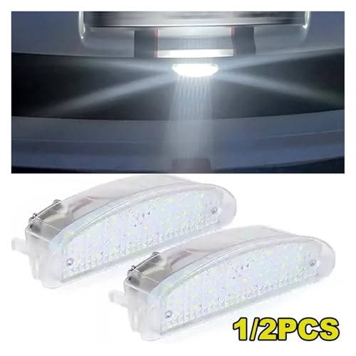 Luz LED de matrícula para Clio 2 y Twingo 1 repuesto homologado OEM 7700410754 pack de 2 unidades 3