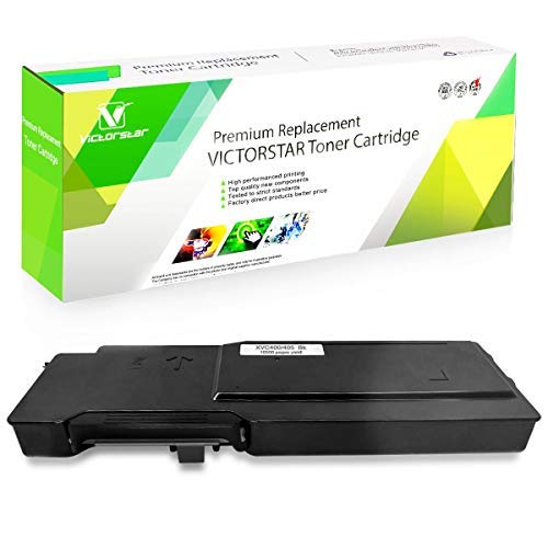 VICTORSTARRemanufactured Toner Cartridge C400 C405 Black Extra High Capacity 10500 Pages for Xerox C400 C400n C400dn C405 C405n C405dn C405 MFP Laser Printers
