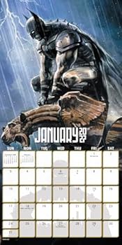2027 The Batman - Comic Wall Calendar