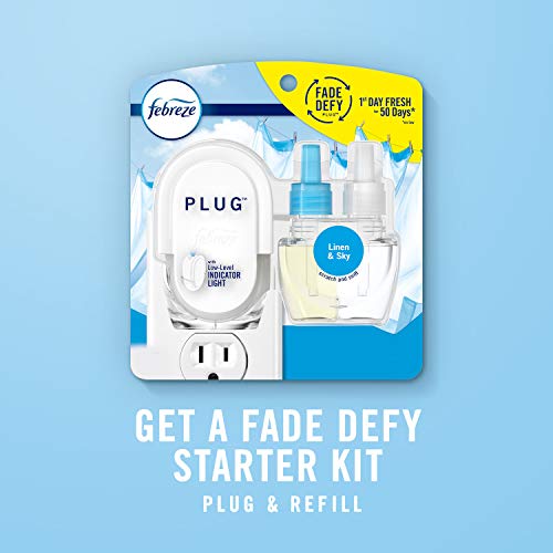 Febreze Plug In Air Freshener, Odor-Fighting Scented Oil Refill, Apple Mango Sunshine Scent, 2 Refill - image 6